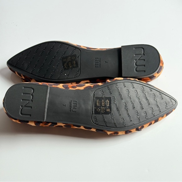 Musshoe Leopard Twist Casual Pointed Toe Flats - Picture 9 of 9